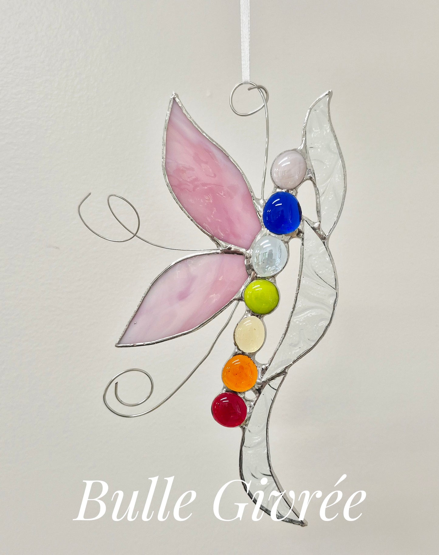 Papillon Chakras rose